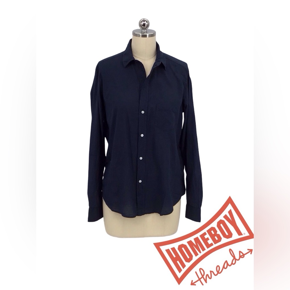 Homeboy Threads Black Button-Up Shirt